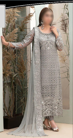 Maria B Organza Suit - Yumnaz