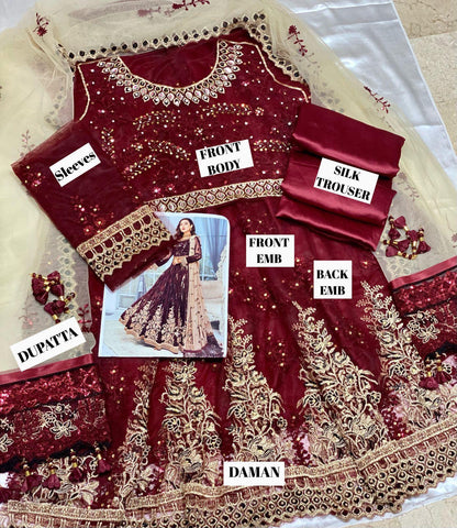 Maryams Net Frock