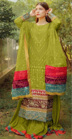 Maryams Organza Bridal Suit