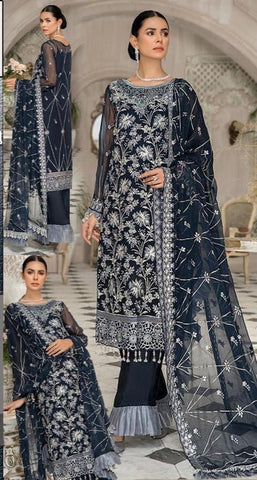 Maryams Organza Suit - Yumnaz