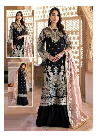 Mohagni Organza Suit - Yumnaz