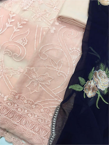 Mushq Chiffon Suit - Yumnaz