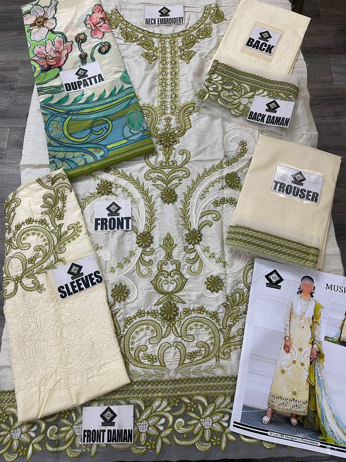 Mushq Cotton Suit - Yumnaz