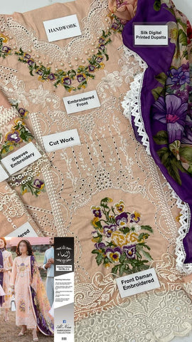 Mushq Cotton Suit - Yumnaz