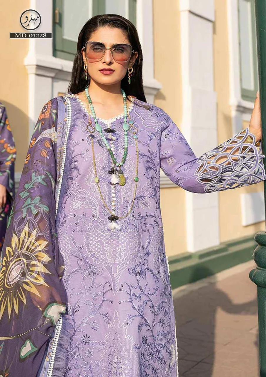 Mushq Lawn Suit - Yumnaz