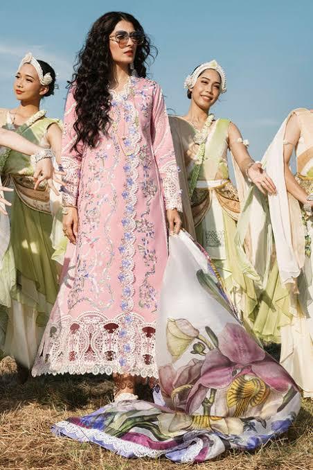 Mushq Lawn Suit - Yumnaz