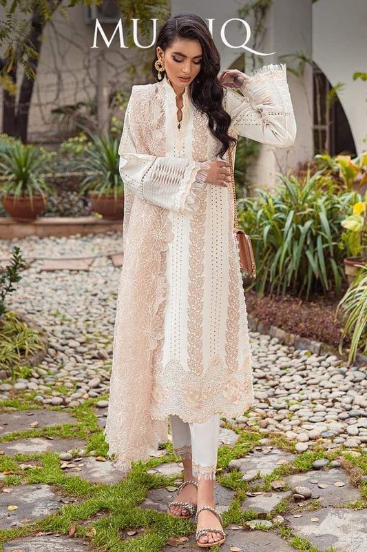 Mushq Organza Suit - Yumnaz