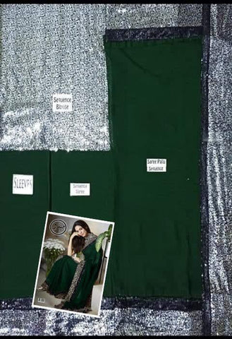 Myntra Chiffon Saaree - Yumnaz