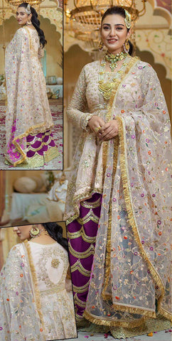 Organza Bridal Suit-Bridal Suits-Replica Zone