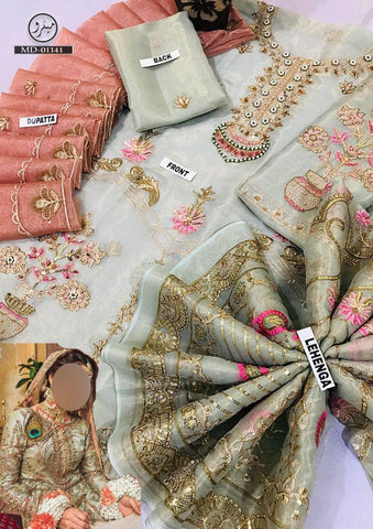 Party Wear Masuri Bridal Suit - Yumnaz