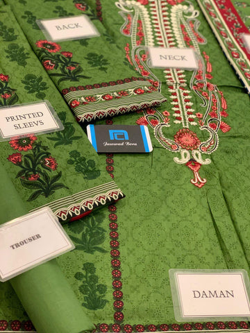 Printed Lawn Suit - Yumnaz