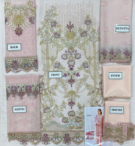 Ramsha Chiffon Suit - Yumnaz
