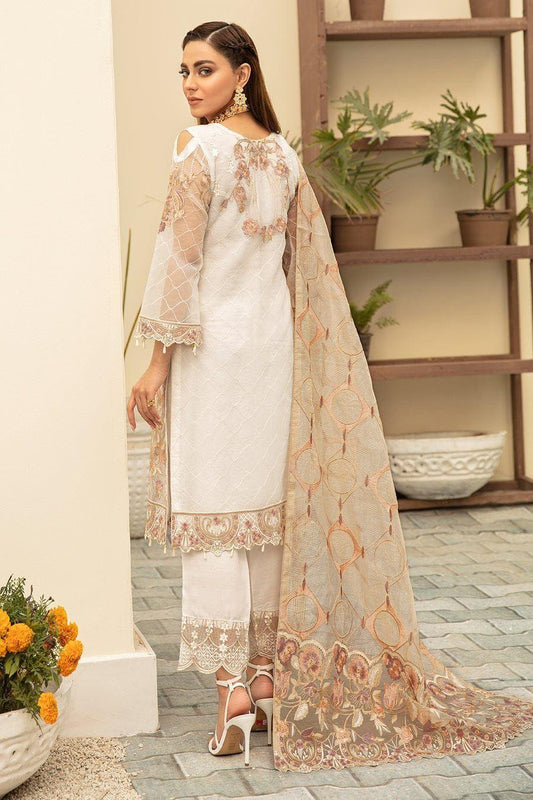 Ramsha Chiffon Suit - Yumnaz