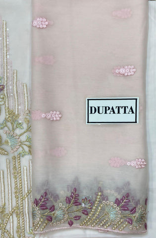 Ramsha Chiffon Suit - Yumnaz