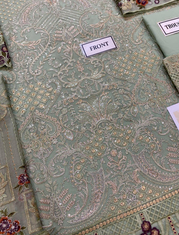 Ramsha Chiffon Suit - Yumnaz
