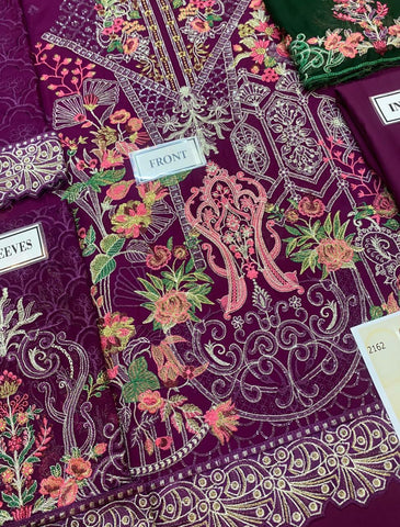 Ramsha Chiffon Suit - Yumnaz
