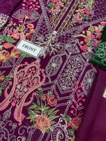 Ramsha Chiffon Suit - Yumnaz