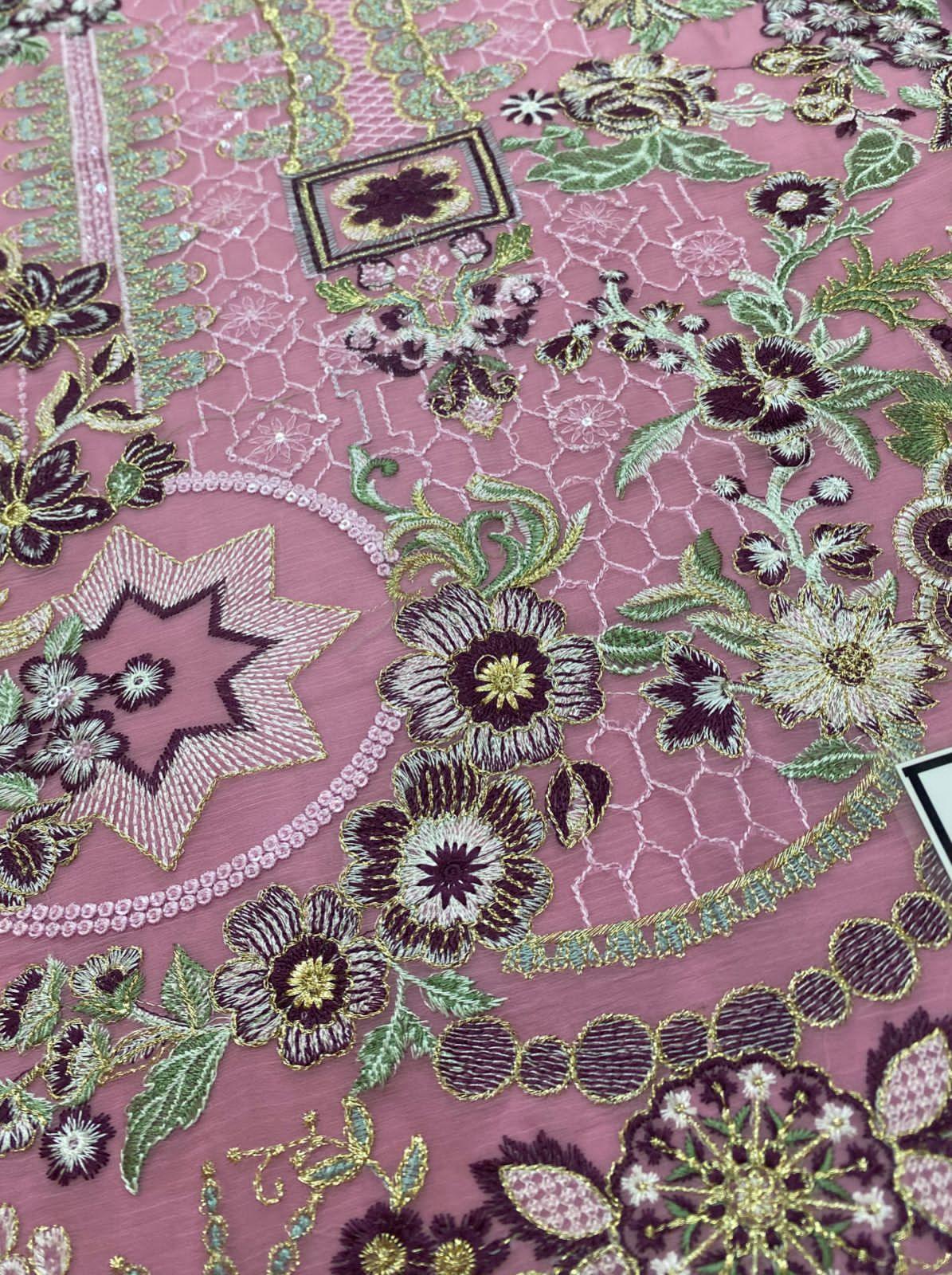 Ramsha Chiffon Suit - Yumnaz