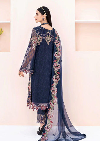 Ramsha Chiffon Suit - Yumnaz