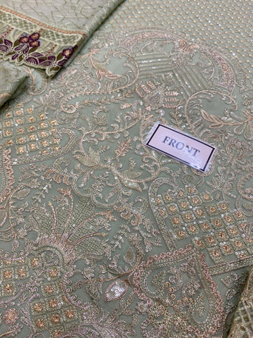 Ramsha Chiffon Suit - Yumnaz