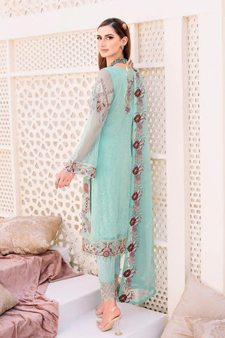 Ramsha Chiffon Suit - Yumnaz