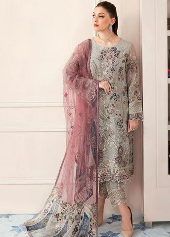 Ramsha Chiffon Suit - Yumnaz