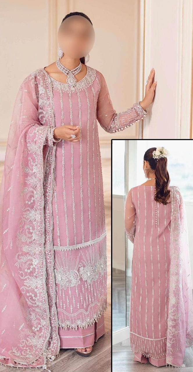 Rangrasiya Organza Suit - Yumnaz