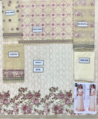 Sada Bahar Net Frock