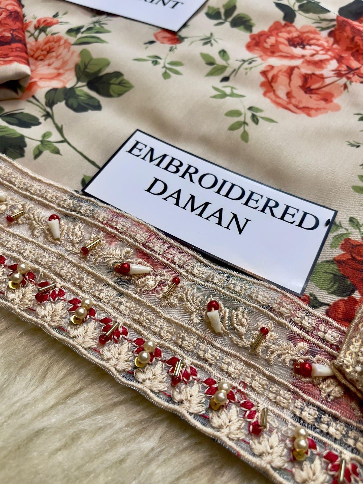 Vaniya Lawn Suit - Yumnaz