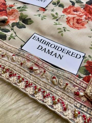 Vaniya Lawn Suit - Yumnaz