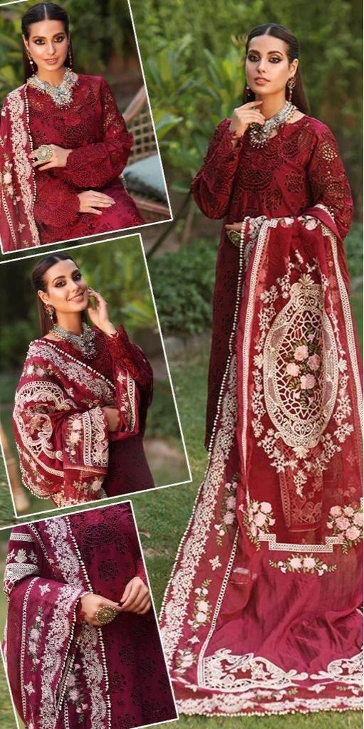 Zainab Chottani Cotton Suit - Yumnaz