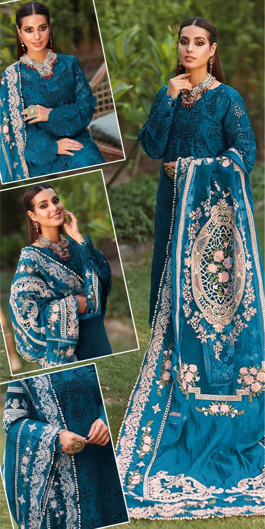 Zainab Chottani Cotton Suit - Yumnaz