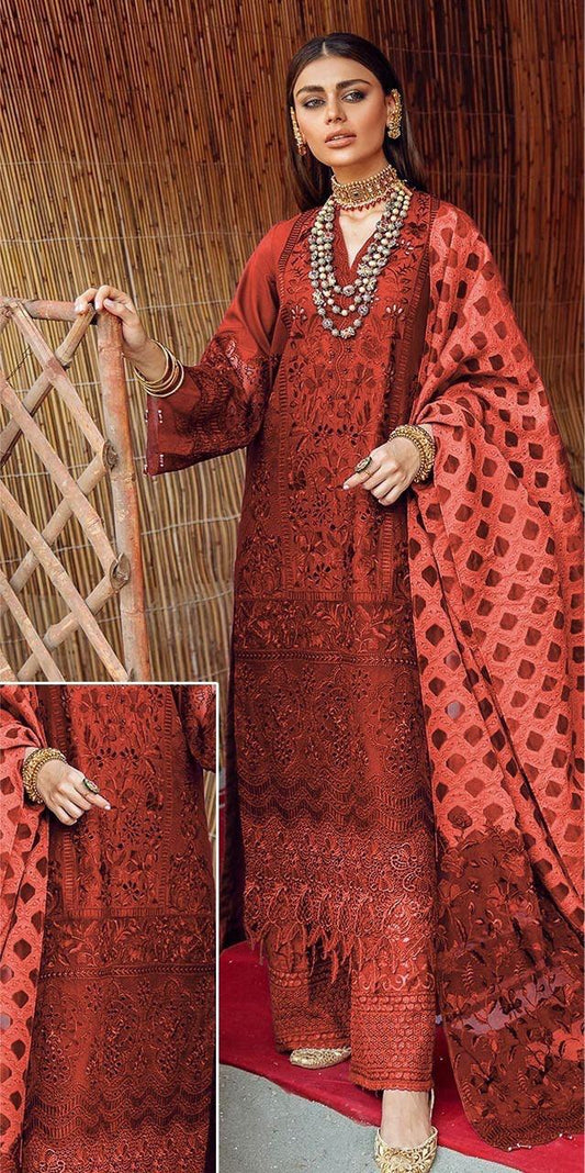 Zainab Chottani Cotton Suit-Cotton Suits-Replica Zone
