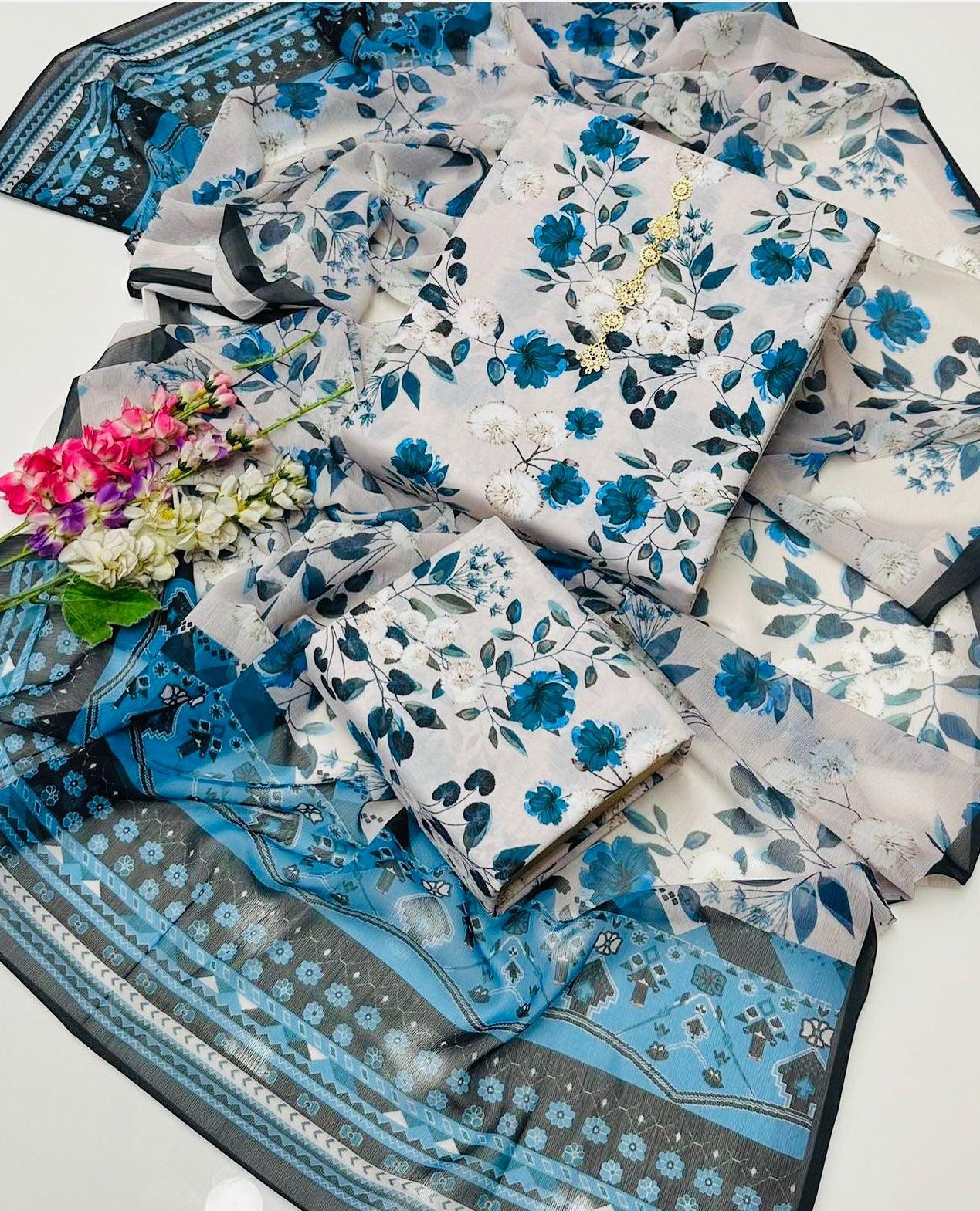 Zainab Chottani Lawn Suit - Yumnaz
