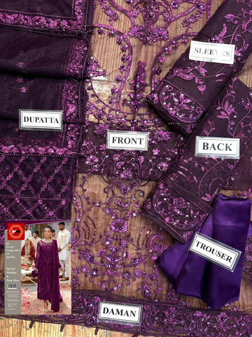 Zainab Chottani Organza Suit - Yumnaz