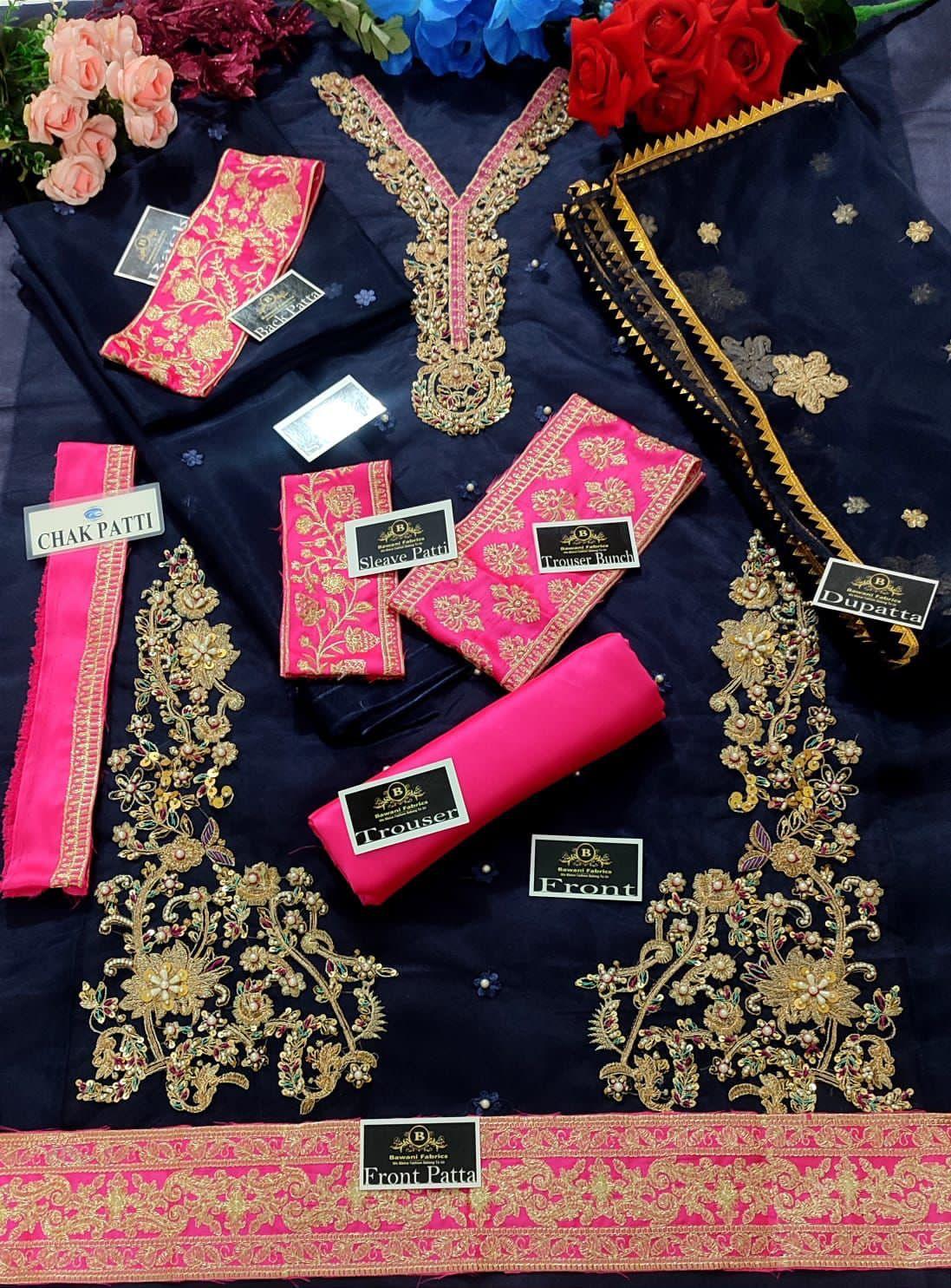 Zainab Chottani Organza Suit - Yumnaz