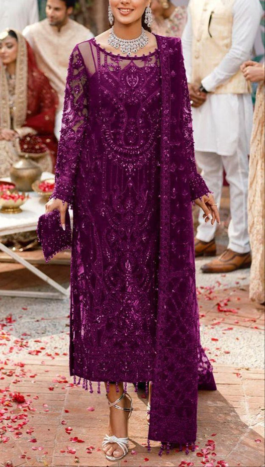 Zainab Chottani Organza Suit - Yumnaz