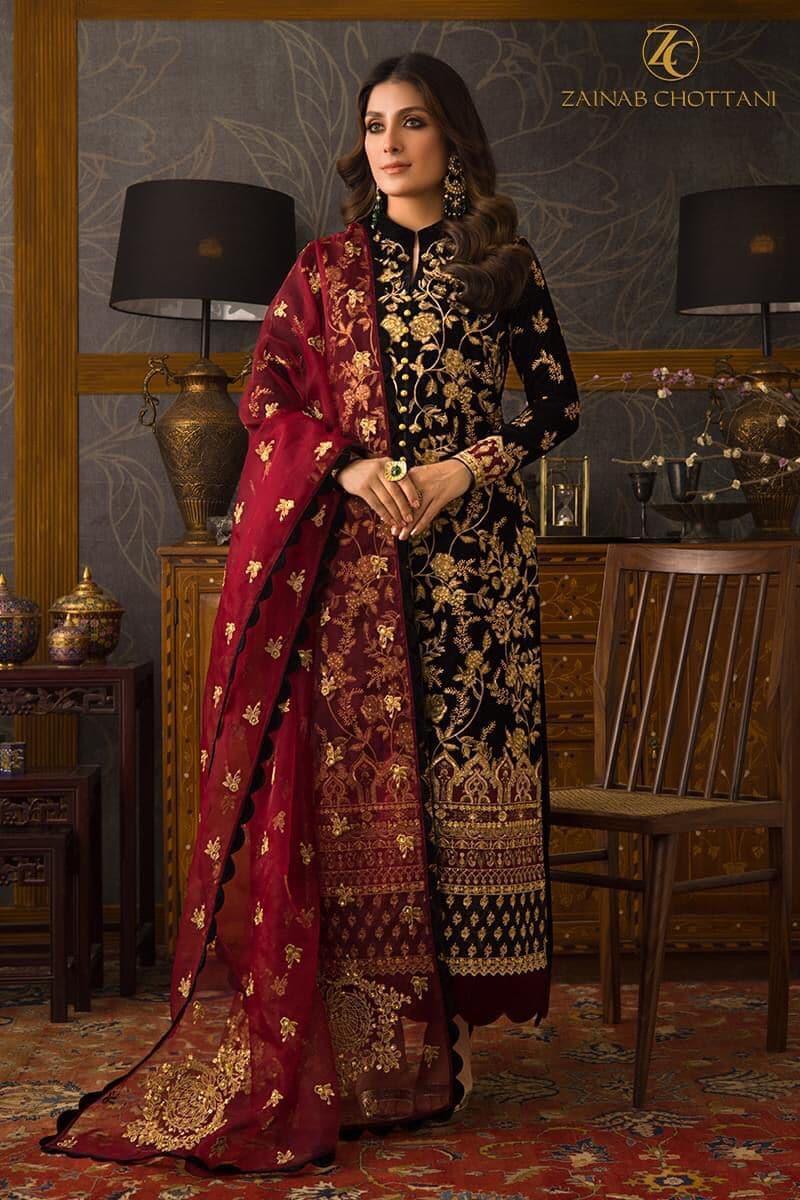 Zainab Chottani Organza Suit - Yumnaz