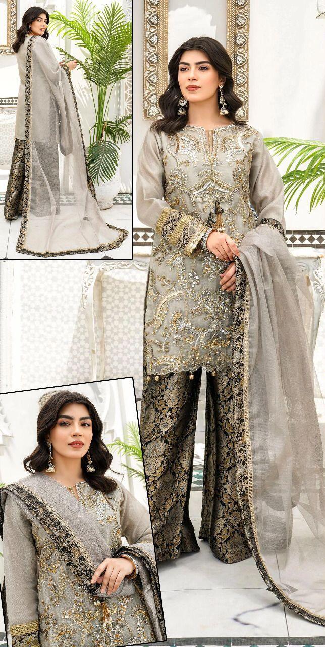 Zainab Chottani Organza Suit - Yumnaz