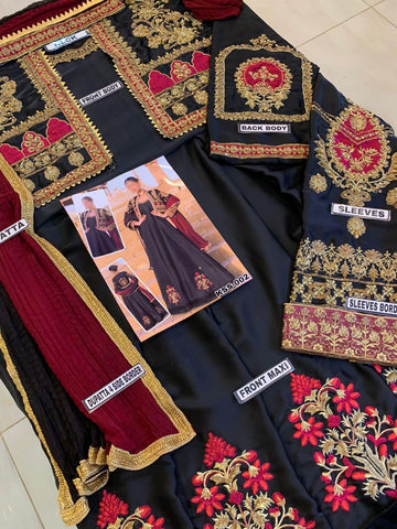 Zainab Chottani Silk Maxi