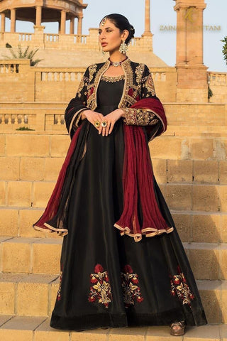 Zainab Chottani Silk Maxi