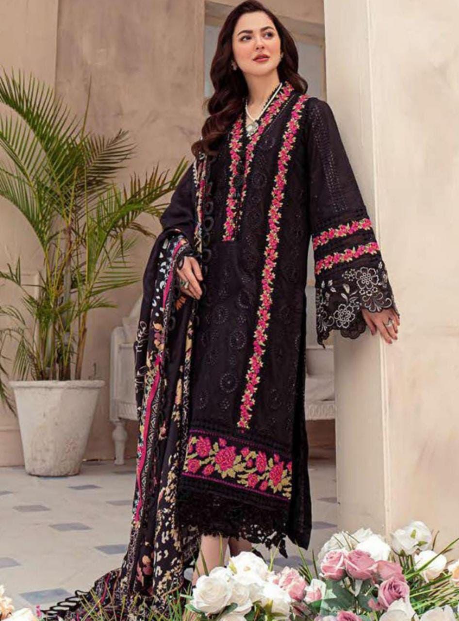 Zarqash Organza Suit - Yumnaz