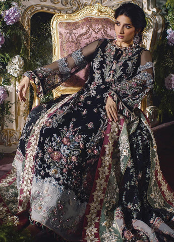 Elan Embroidered Chiffon Suits Unstitched 3 Piece EL21WF EC21-03 SEDA - Wedding Collection