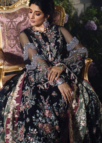 Elan Embroidered Chiffon Suits Unstitched 3 Piece EL21WF EC21-03 SEDA - Wedding Collection