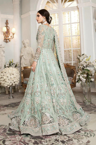 Maria.B Estelle Ex-142 Mbroidered Wedding Collection 3 Pieces Unstitched - Yumnaz