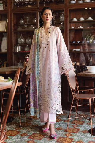 Lawana by Mushq Embroidered Lawn Suits Unstitched 3 Piece MSL-23-01 Amara - Spring / Summer Collection - Yumnaz