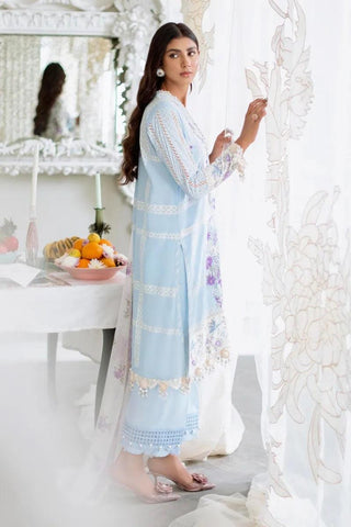 Sana Safinaz Spring Luxury Lawn Eid Collection 2023 äóñ SS 018-A 3 Pieces Unstitched - Yumnaz
