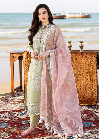 Shahkaar by Jazmin Embroidered Lawn Suits Unstitched 3 Piece JZ 08 Taban - Spring/Summer Collection