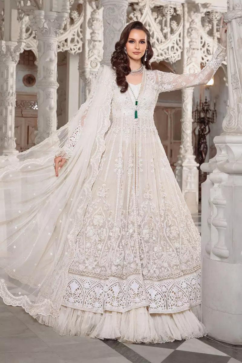 Maria.B White Couture Wedding Edition Rolling Diamond MC-044